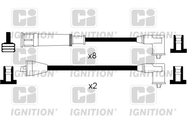 QUINTON HAZELL Комплект проводов зажигания XC1033